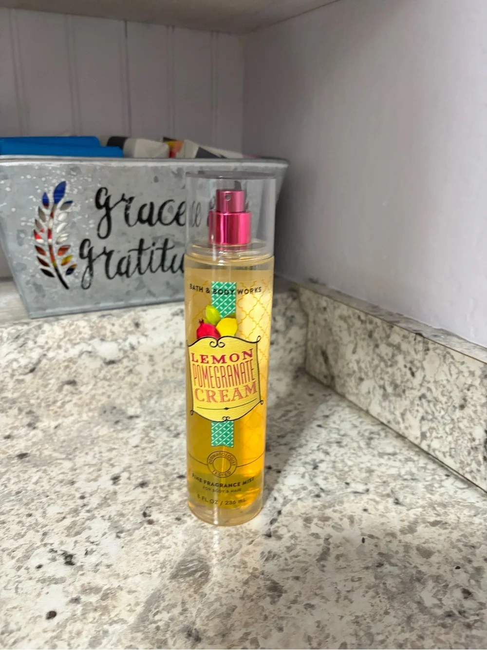 Bath & Body Works Lemon Pomegranate Cream Set NWT